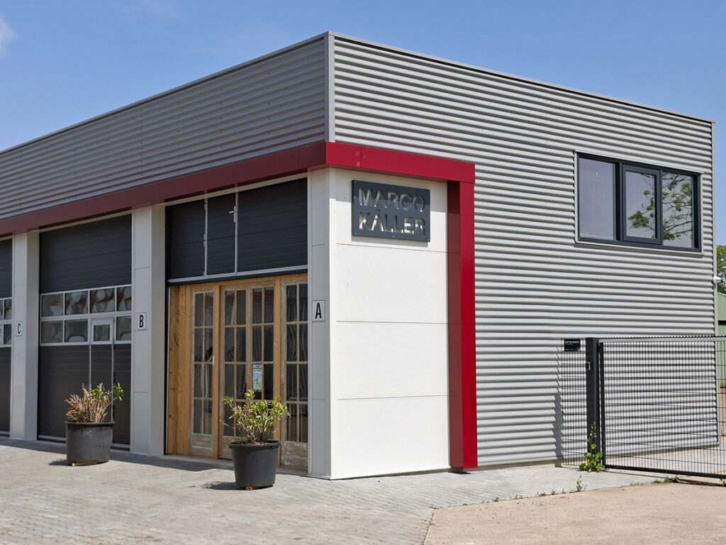 nieuw atelier van Marco Käller